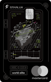 玉山星宇航空聯名世界之極卡