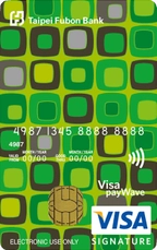 富邦數位生活卡 logo