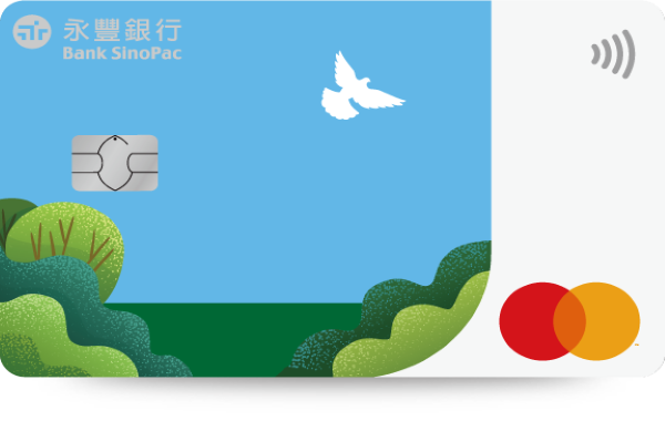 永豐現金回饋Green卡 logo